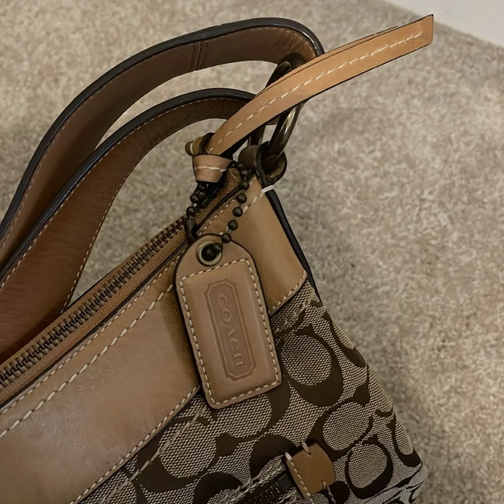 Coach Monogram Handbag - Picture 13 of 15